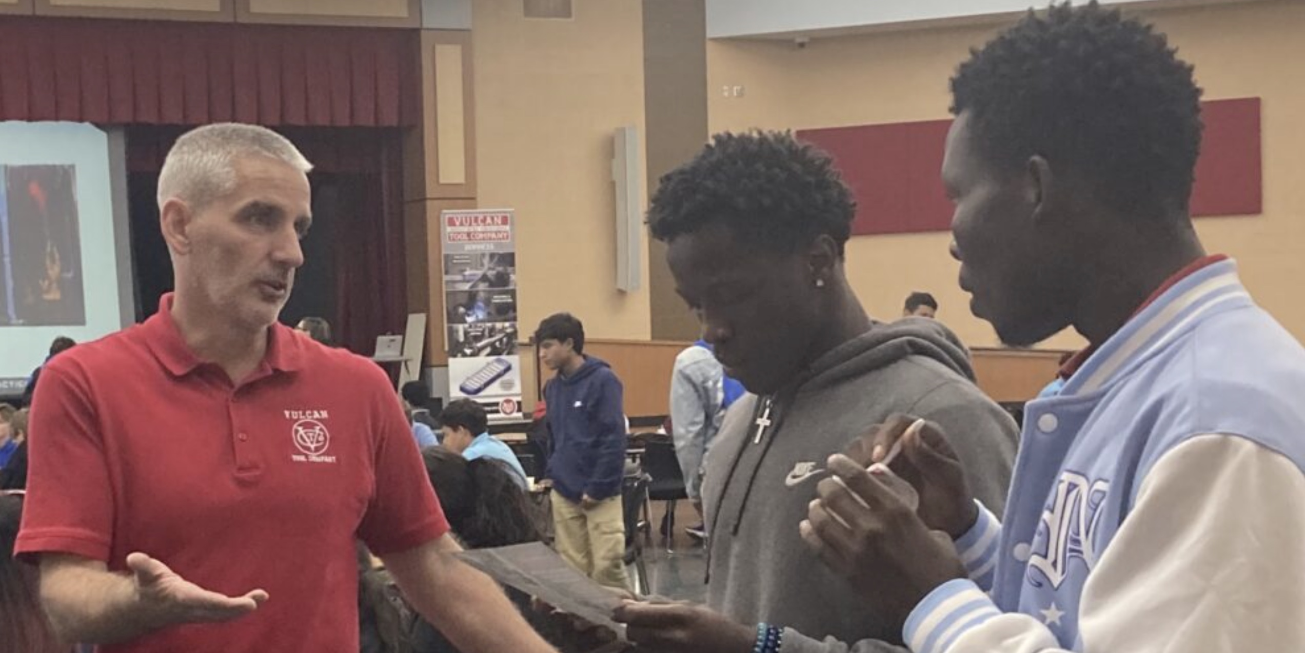 Vulcan Tool Visits Local High Schools