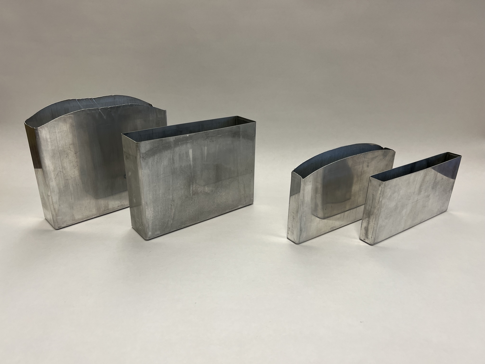 Prismatic Battery Cell Case trimmed by the Shimmy Die