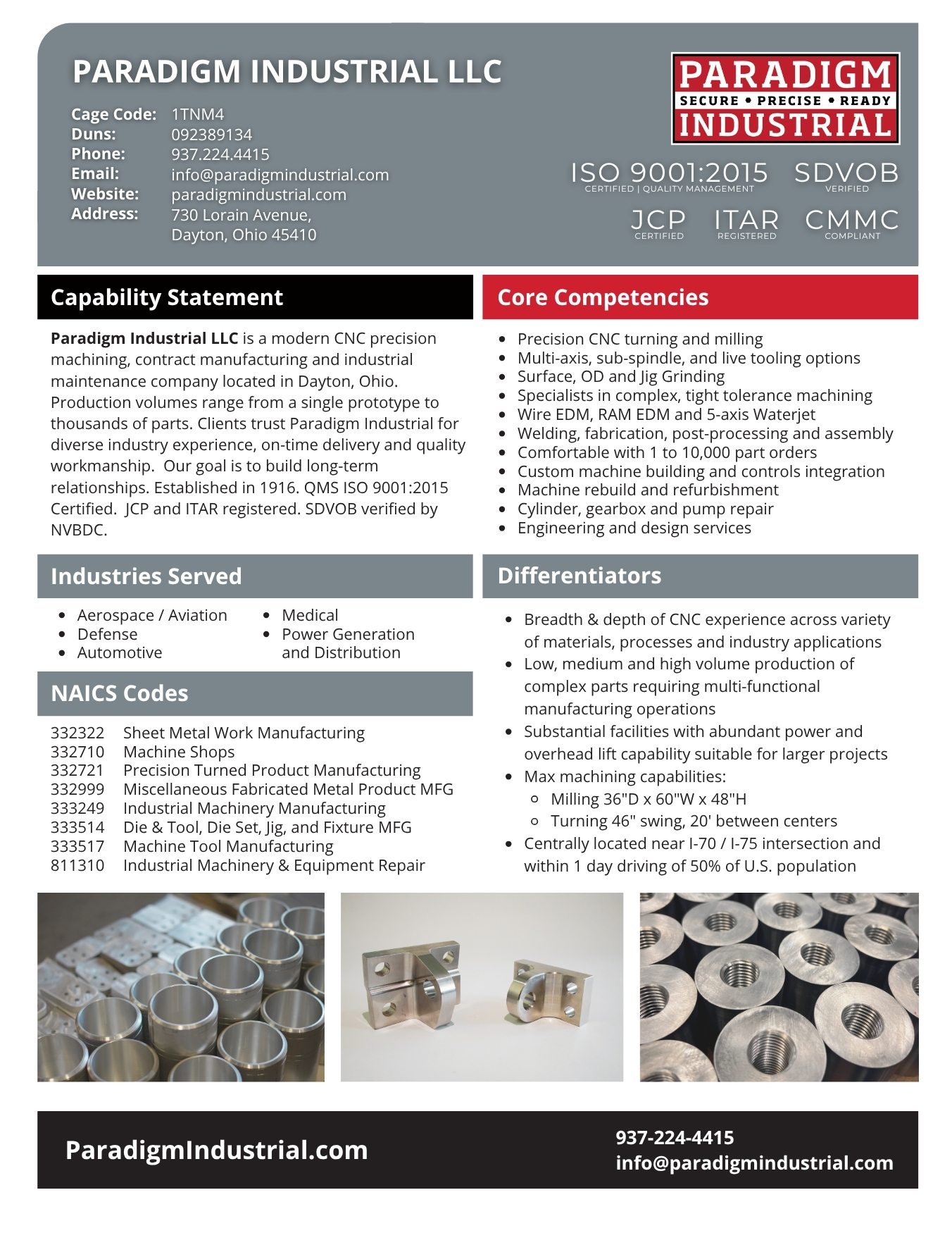 Capabilities Statement Image Capabilities Statement Image